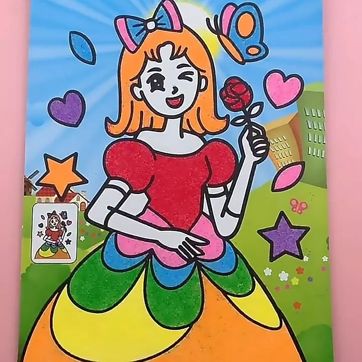 DIY サンドアートおもちゃ