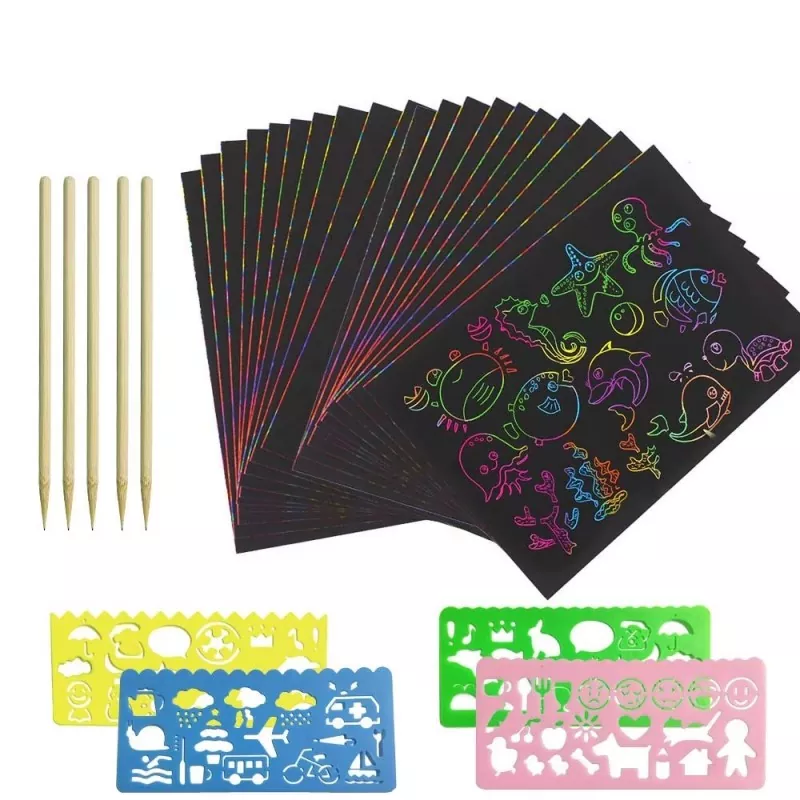 DIY Scratch Art